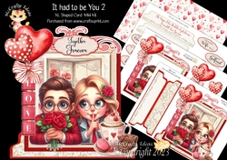 It had to be You 2 XL Shaped Card Kit