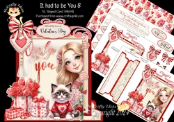 It had to be You 8 XL Shaped Card Kit