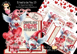 It had to be You 15 XL Shaped Card Kit
