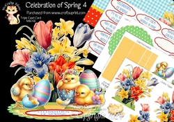Celebration of Spring 4 Triple Easel