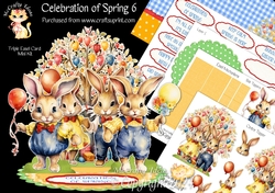 Celebration of Spring 6 Triple Easel