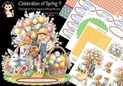 Celebration of Spring 9 Triple Easel