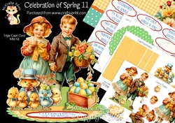 Celebration of Spring 11 Triple Easel
