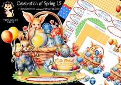 Celebration of Spring 15 Triple Easel
