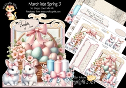 March into Spring 3 XL Shaped Card Kit
