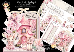 March into Spring 6 XL Shaped Card Kit