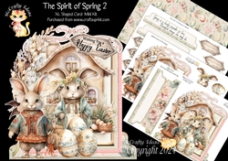 The Spirit of Spring 2 XL Shaped Card Kit