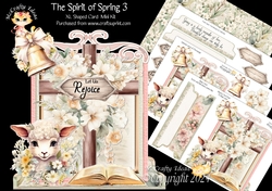 The Spirit of Spring 3 XL Shaped Card Kit