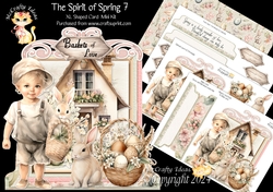 The Spirit of Spring 7 XL Shaped Card Kit