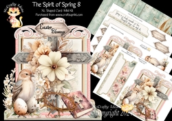 The Spirit of Spring 8 XL Shaped Card Kit