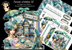 Forever a Mother 10 XL Shaped Card Kit