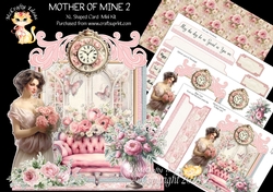 Mother of Mine 2 XL Shaped Card Kit