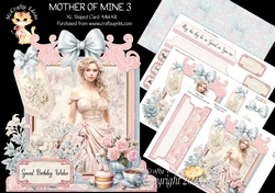 Mother of Mine 3 XL Shaped Card Kit
