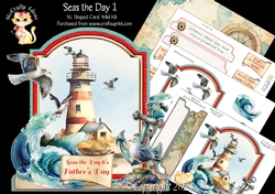 Seas the Day 1 XL Shaped Card Kit