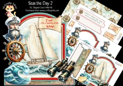 Seas the Day 2 XL Shaped Card Kit