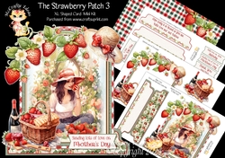 The Strawberry Patch 3 XL Shaped Card Kit