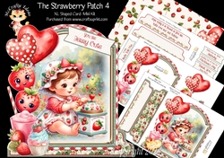 The Strawberry Patch 4 XL Shaped Card Kit