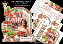 The Strawberry Patch 5 XL Shaped Card Kit