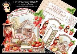 The Strawberry Patch 9 XL Shaped Card Kit