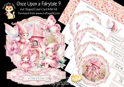 Once Upon a Fairytale 9 Shaped Easel