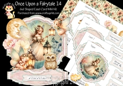 Once Upon a Fairytale 14 Shaped Easel