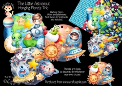The Little Astronaut - Hanging Planets Trio