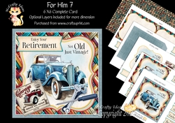 For Him 7 6x6 Simply Cards