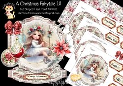 A Christmas Fairytale 10 Shaped Easel