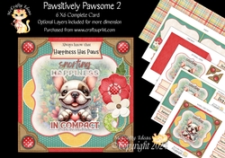 Pawsitively Pawsome 2 6x6 Simply Cards 