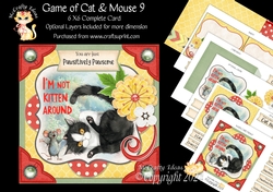 Game of Cat & Mouse 9 6x6 Simply Cards
