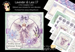 Lavender & Lace 17 6x6 Simply Cards