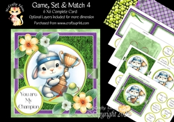 Game, Set & Match 4 6x6 Simply Cards