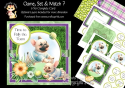 Game, Set & Match 7 6x6 Simply Cards