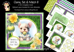Game, Set & Match 8 6x6 Simply Cards
