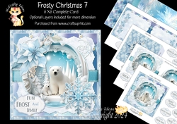 Frosty Christmas 7 6x6 Simply Cards 