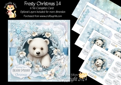 Frosty Christmas 14 6x6 Simply Cards 