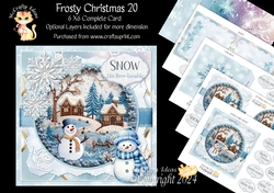 Frosty Christmas 20 6x6 Simply Cards