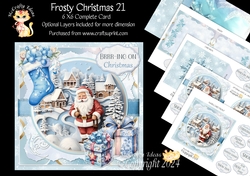 Frosty Christmas 21 6x6 Simply Cards