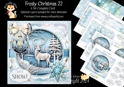 Frosty Christmas 22 6x6 Simply Cards
