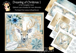 Dreaming of Christmas 1 6x6 Simply Cards 