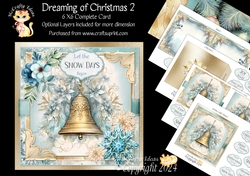 Dreaming of Christmas 2 6x6 Simply Cards 