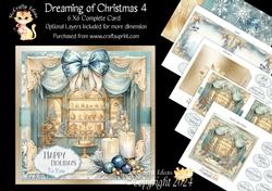 Dreaming of Christmas 4 6x6 Simply Cards