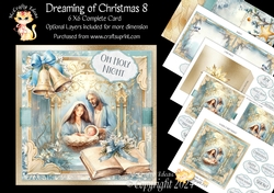 Dreaming of Christmas 8 6x6 Simply Cards