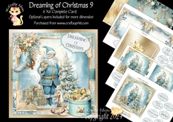 Dreaming of Christmas 9 6x6 Simply Cards