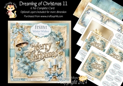 Dreaming of Christmas 11 6x6 Simply Cards