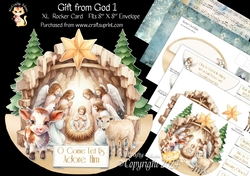 Gift from God 1 XL Rocker Card
