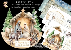 Gift from God 2 XL Rocker Card