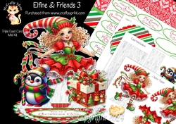 Elfine & Friends 3 Triple Easel