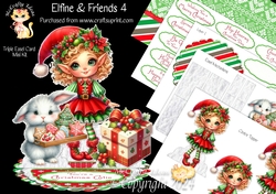 Elfine & Friends 4 Triple Easel