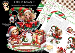 Elfine & Friends 8 Triple Easel